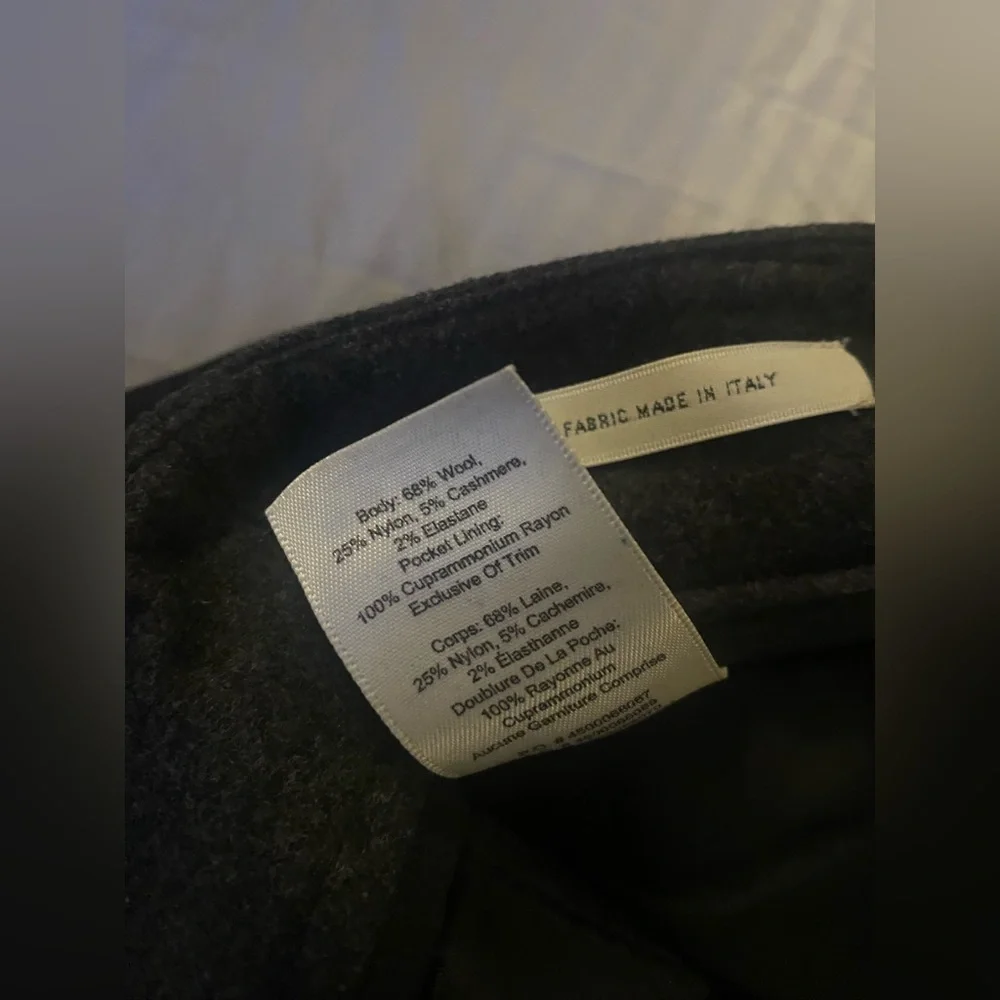 Aritzia Wilfred Front-Tie Wool Cashmere Cropped pants - Picture 7 of 7